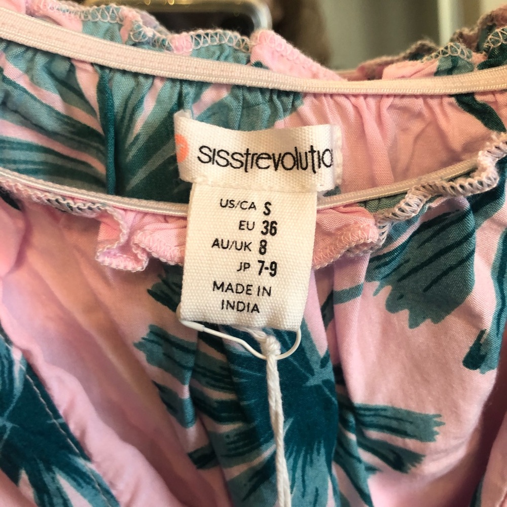 SISSTREVOLUTION Peasantly Palmin Dress Small - Picture 5 of 5